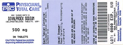 Image Of 500 mg Package Label (Package Label)
